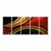 Contemporary Abstract Red Metal Wall Art Decor Sculpture - Solaris by Jon Allen 853526002856  351206325322